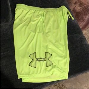 Mens Under Amour basketball shorts.